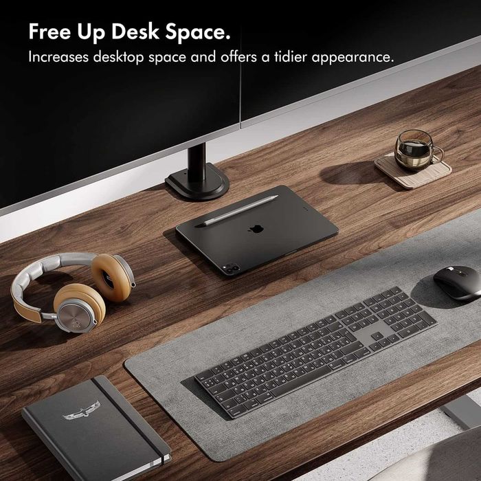 Suport birou 2 monitoare 13-32" dublu-articulat, REDUS de la 250RON