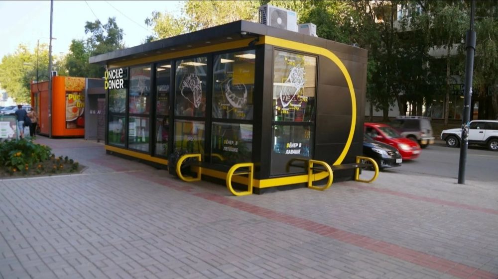 Павильон киоск торговый площадки Бутки