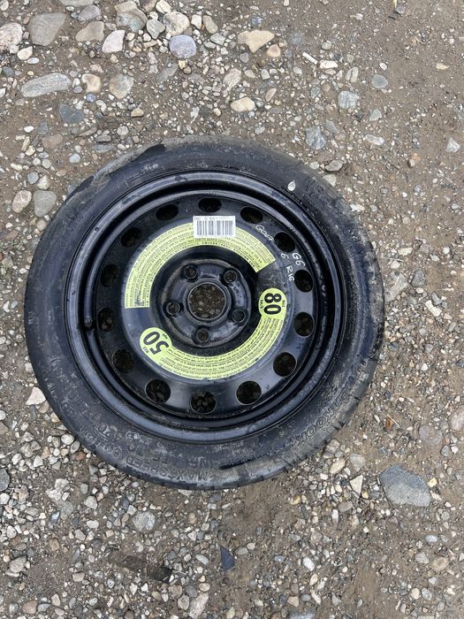 Roata rezerva vw,audi,skoda slim t125 70 r16
