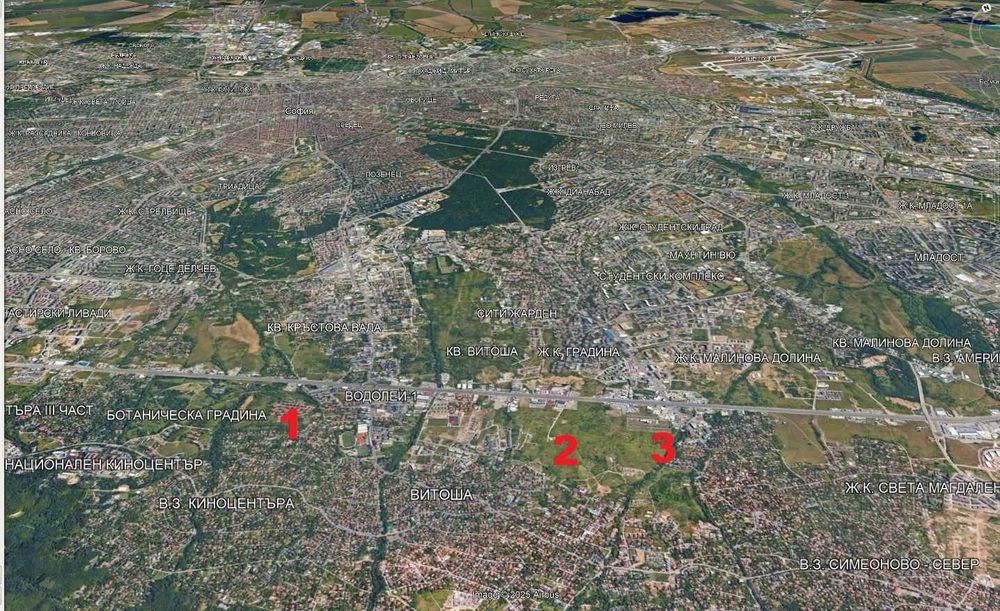 Продава се Парцел в София, Драгалевци - 2000 кв.м за 300 €/кв.м - Снимка #2