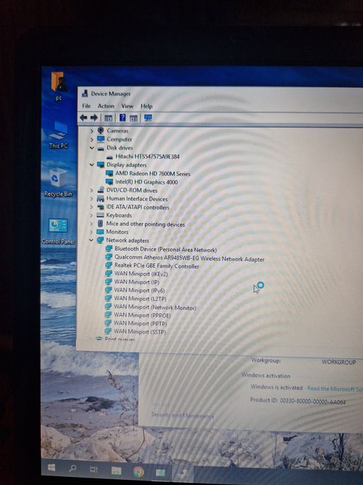 Laptop Samsung NP350 EC7