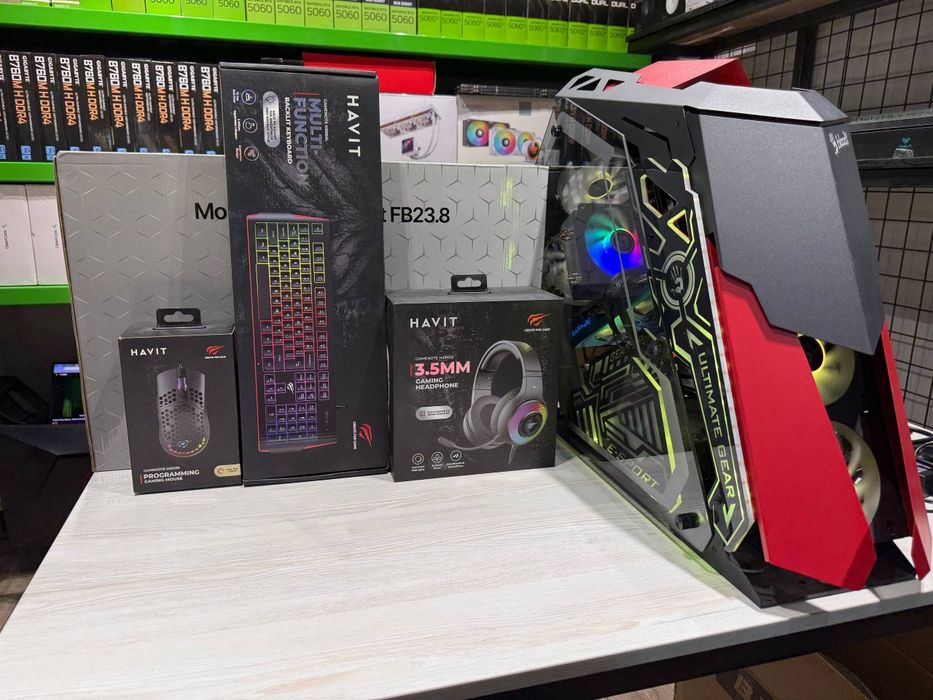 i3-12100f+RX 590/SSD-256/RAM-16GB c оплатой на рассрочку