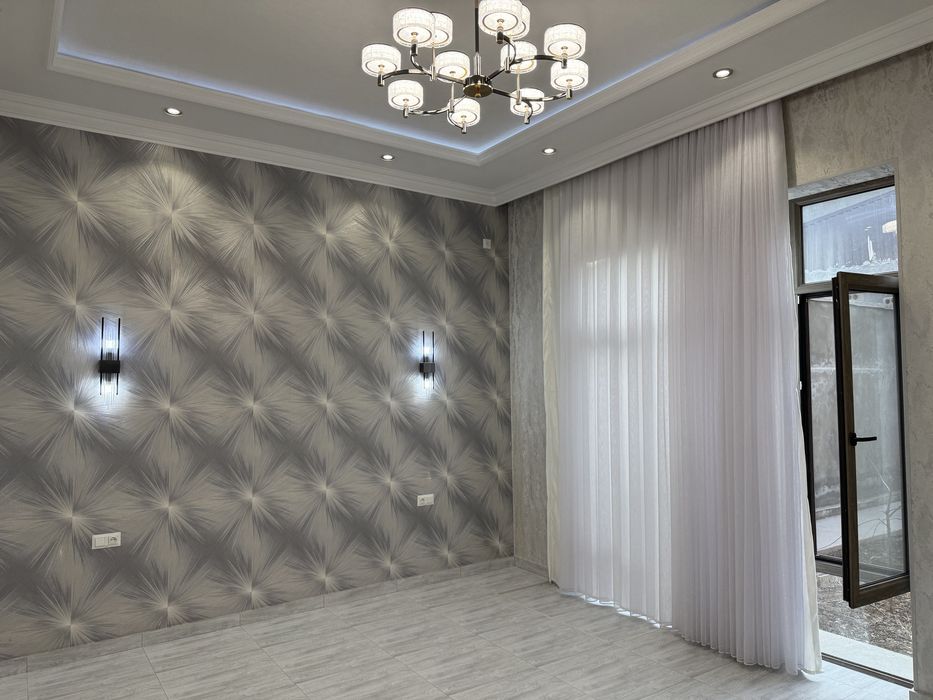 Продаётся дом от Юнусабада 5 км, 4 сотки. 2 этажный евро дом. 7 комнат