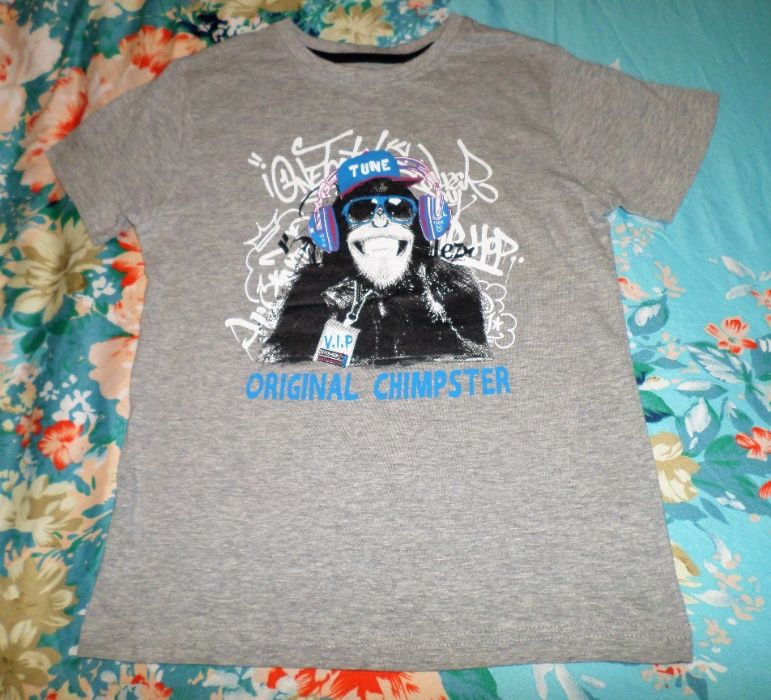 Дизайнерска блуза с къс ръкав PRIMARK (8г.)