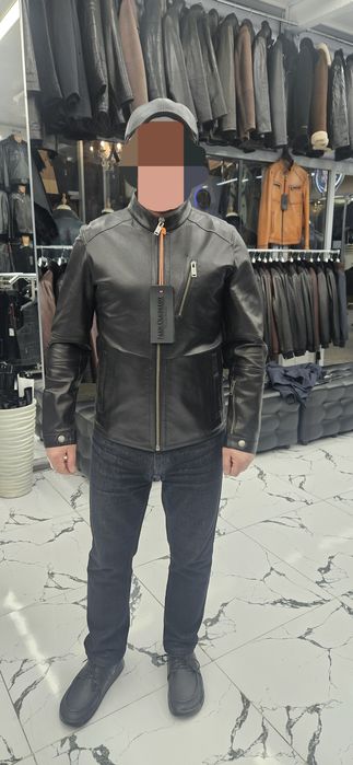 Мужская кожаная куртка