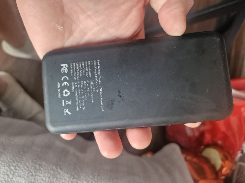 Powerbank - външна батерия 10000 mAh - wireless