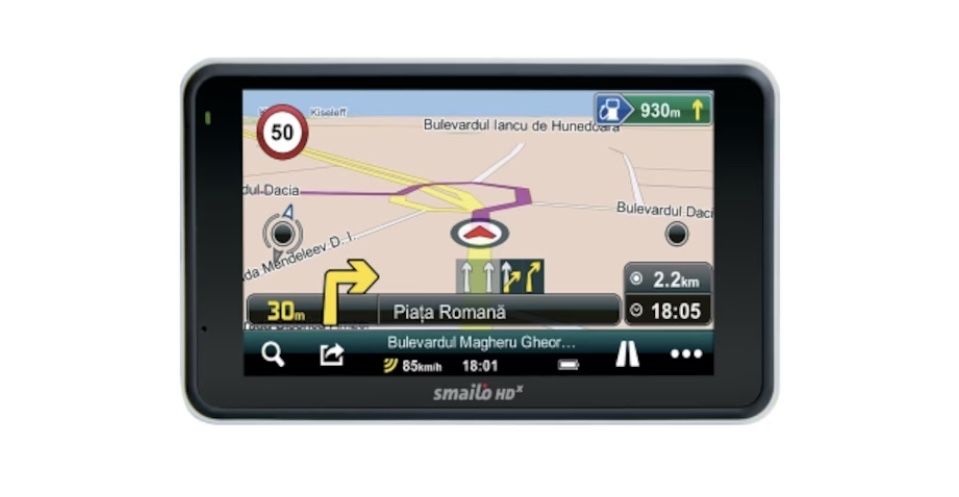 Smailo HD - Sistem de navigație cu camera foto