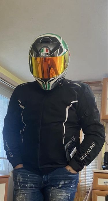 Мото яке adrenalin  и каска