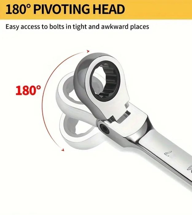 Комплект 16БР регулируеми гайчни ключове за ремонт