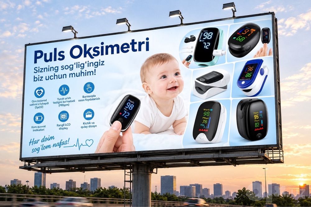 Pulsoksimetr. Пульсоксиметр