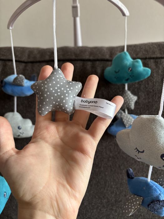 Carusel muzical BabyOno pentru patut