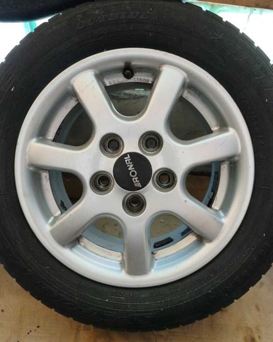 Алуминиеви джанти Ronal 14" (5x114.3) - KBA 43807 за Mazda, Hyundai, Kia, Honda и др.