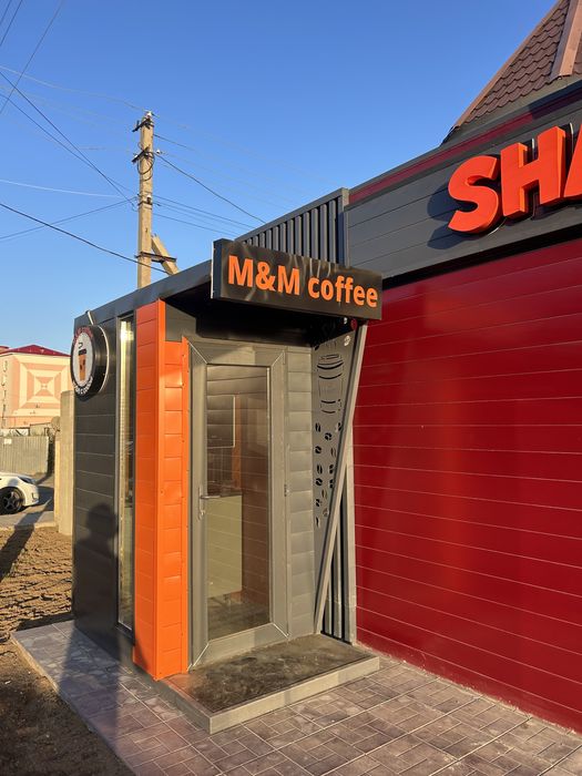 Киоска кофейня самообслуживание