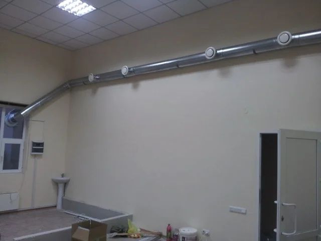 Монтаж систем вентиляции