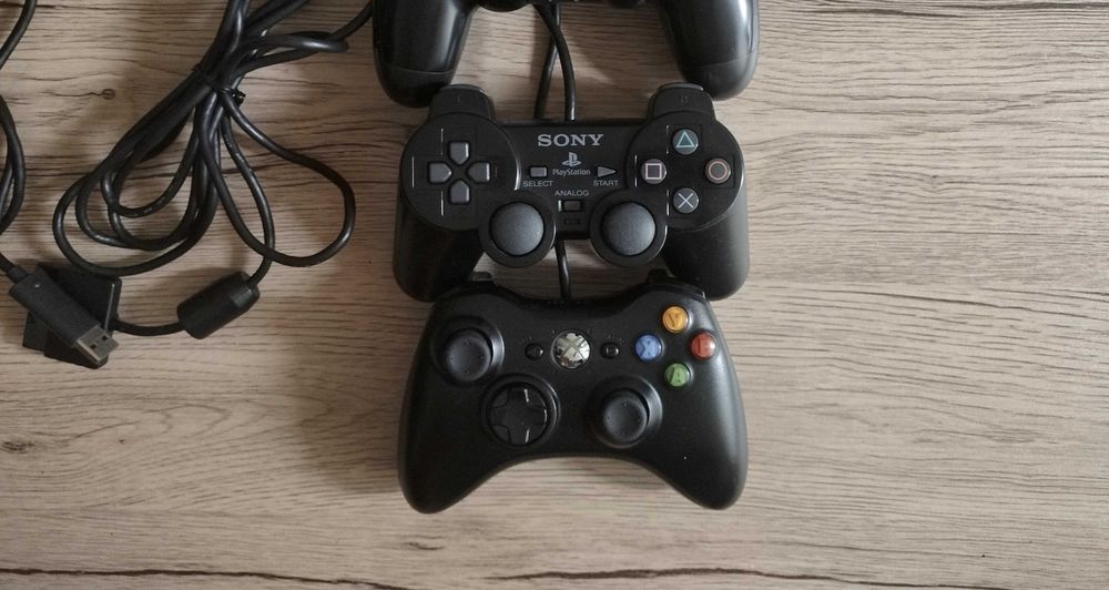 Joystick/controller original Microsoft X-Box/PC si PlayStation