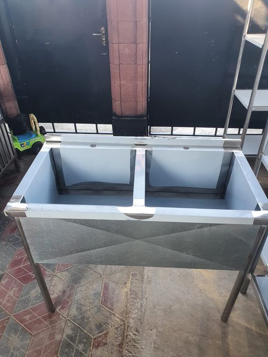 Стол мойка стеллаж