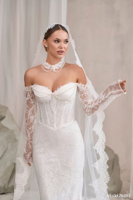 Rochie de mireasa +voal cadou