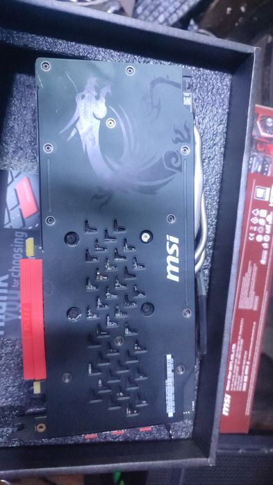 Видеокарта Rx 580 8GB MSI