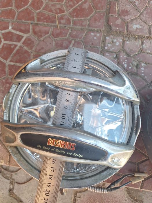 Противотуманеи на Паджеро