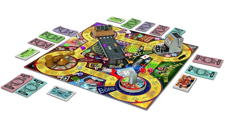 Настолна игра Mankomania, култова семейна игра от HUCH!, немски език