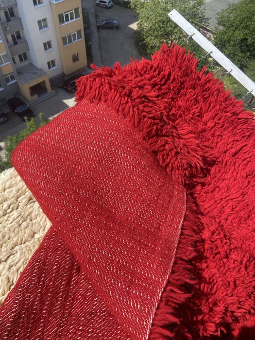 Вълнени китенци 4 бр.червени