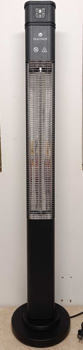 Инфрачервен нагревател черен Heat Guru 2000W