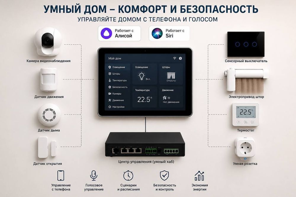 Устанавливаем умный дом Алиса