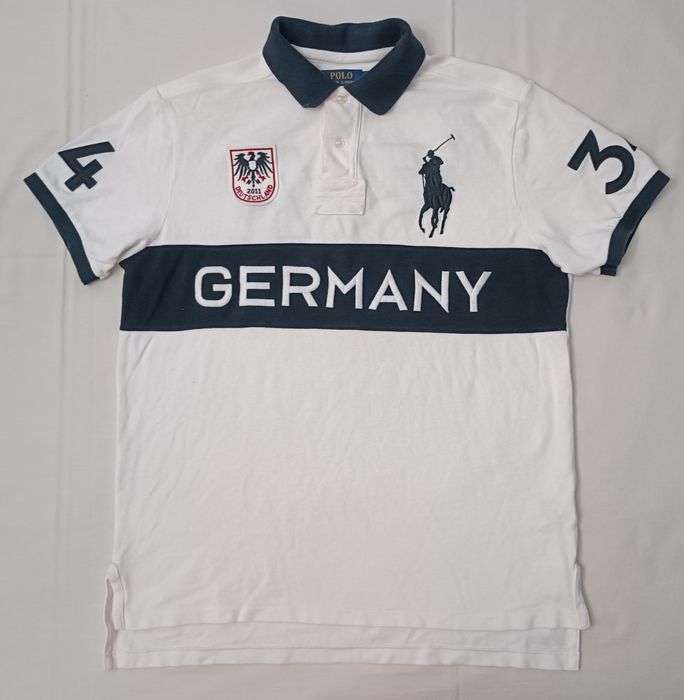 POLO Ralph Lauren Germany Polo Shirt оригинална тениска L памучна поло фланелка