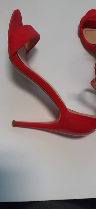 Обувки 36 цвят корал