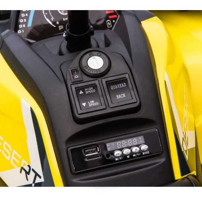 ATV electric cu telecomanda pentru copii Desert 900 , 4x4,roti EVA