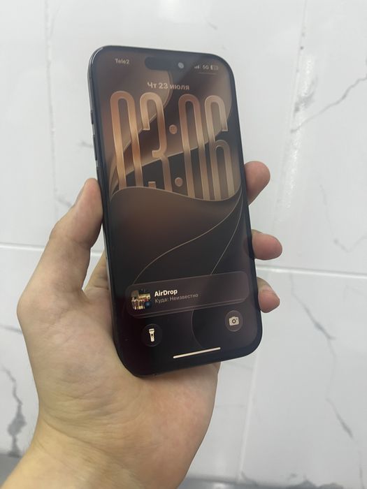 Iphone 15 pro Black Titanium