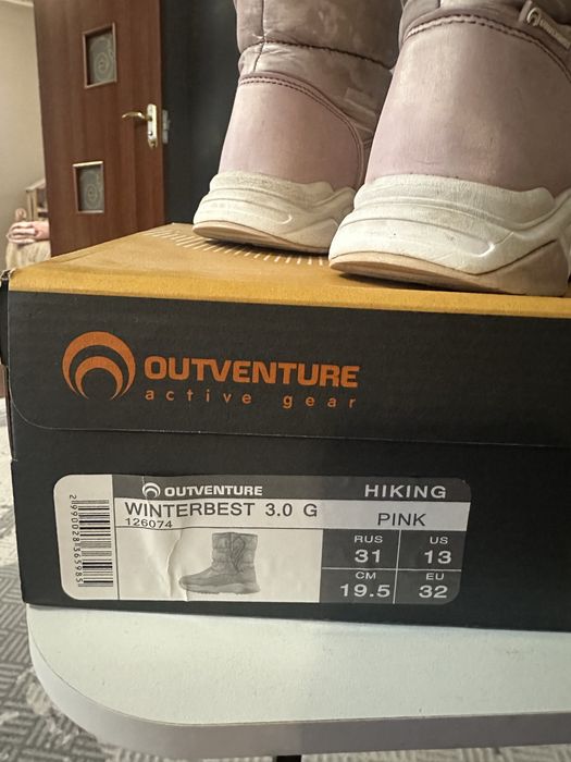 Сапоги дутики для девочки