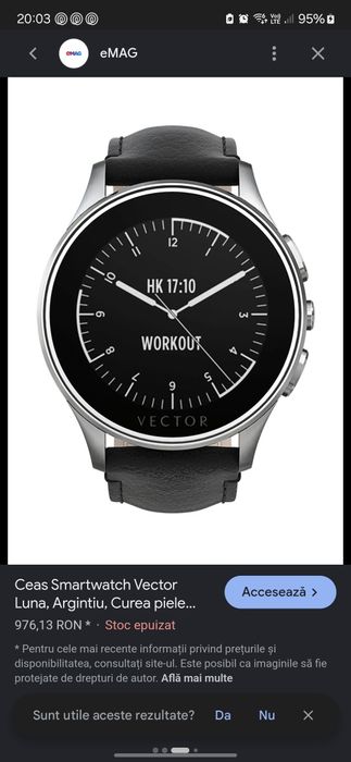 Smart watch Vector LUNA