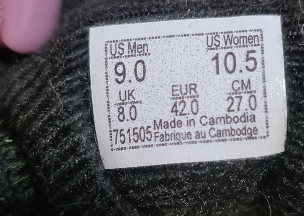 Teniși Vans mărime 42