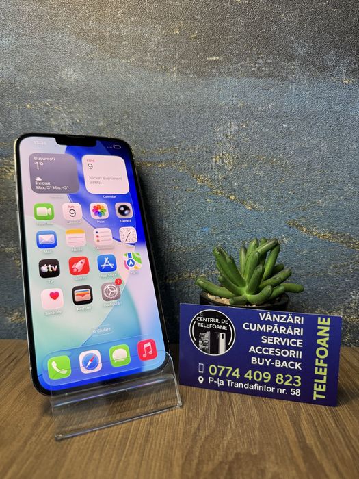 Iphone 13 Pro Max/128Gb/Garantie 2Ani Centrul de Telefoane/Rate