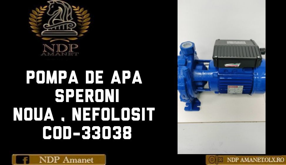 NDP Amanet Brăila Pompa Apa Speroni Noua (33038)