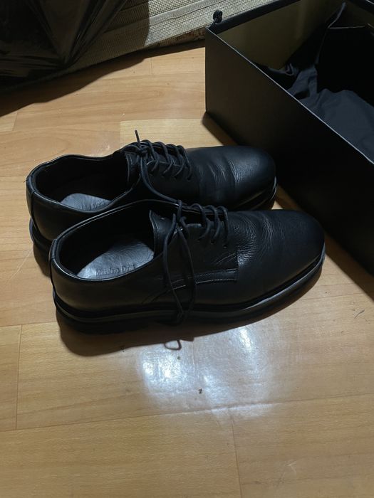 Кожаные туфли MassimoDutti