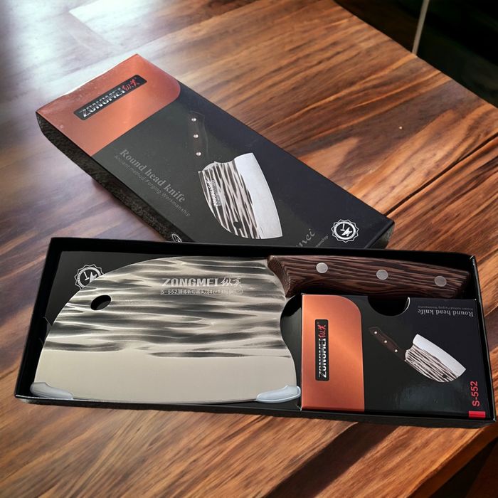 кухненски сатър масивен удобен за месо риба кълцане неръждаема стомана