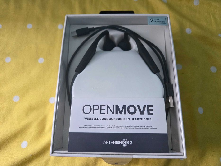 Casti audio wireless waterproof AfterShokz OpenMove