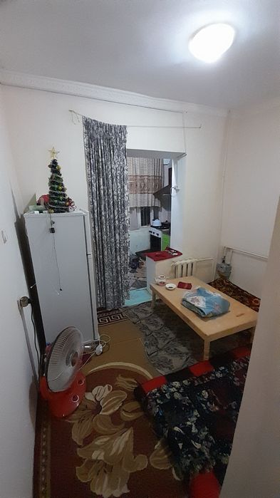 1 xonali kvartira 2 xona qilingan sotiladi