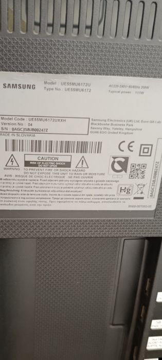 Tv Samsung UE55-MU6172U 55"