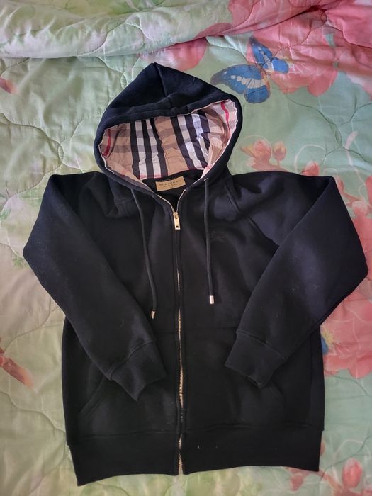 Burberry Hanorac Hoodie Zip Up L fit M