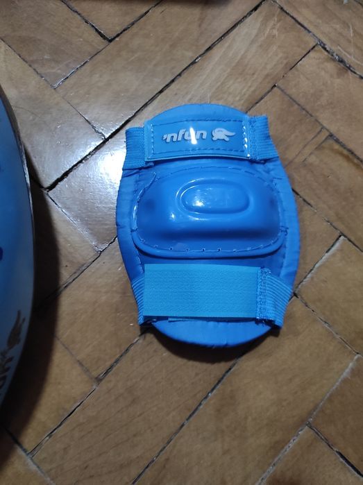 Set Casca copii marime M si protectie cot si genunchi NFun