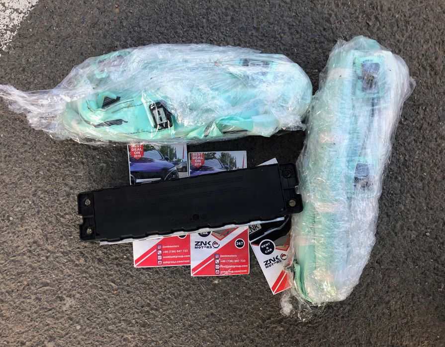 Mercedes Benz GLC kit airbag genunchi plansa de bord set cortine