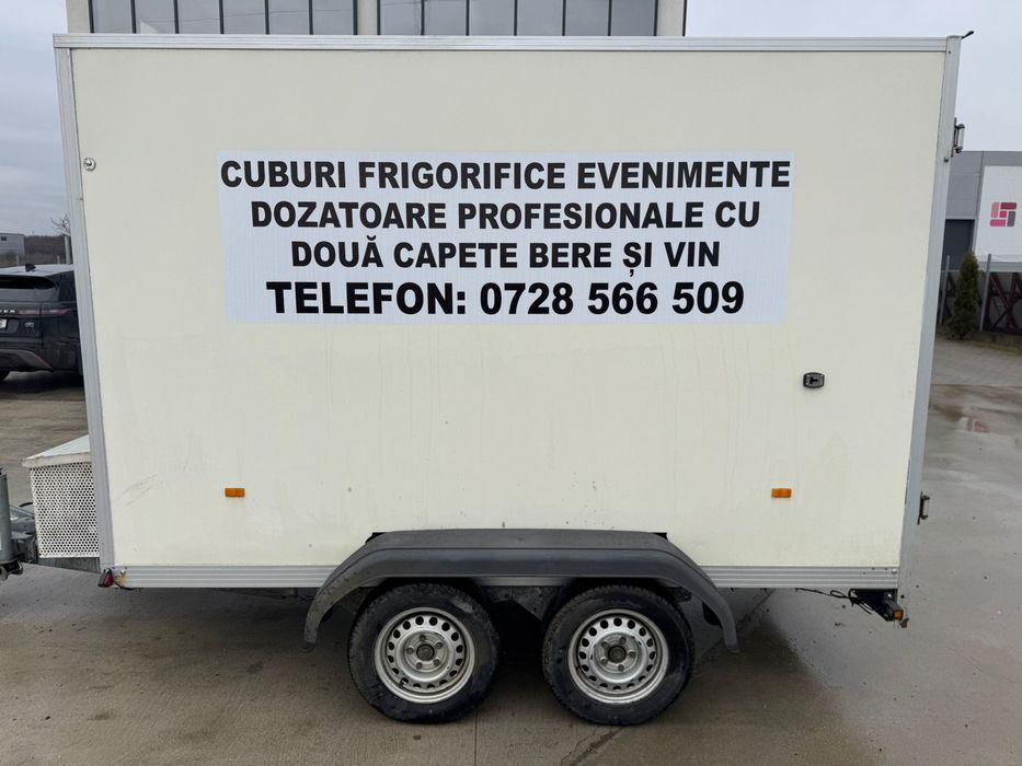 Inchiriez remorci frigorifice si dozatoare bere/vin