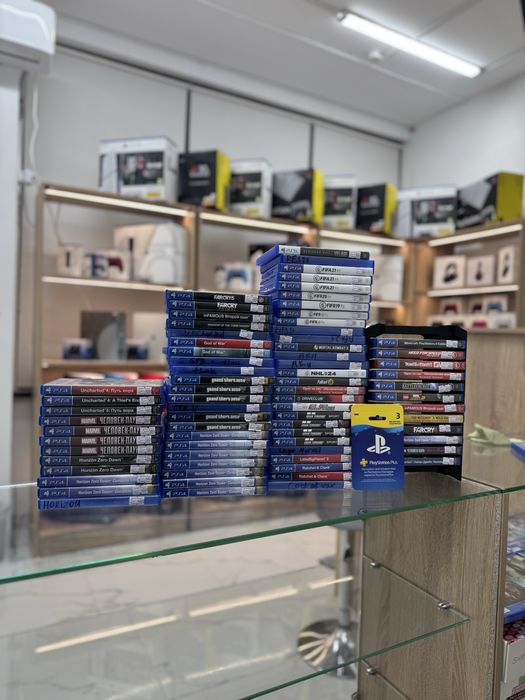 Диски на ps5/4 новые и б/У