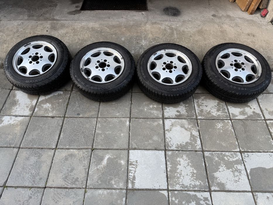 Гуми с джанти  195/65 R15 +болтове 20броя
