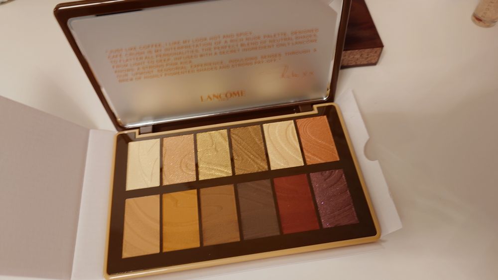 Lancôme Idôle Café Crush X Sheika Daley  палитра сенки за очи