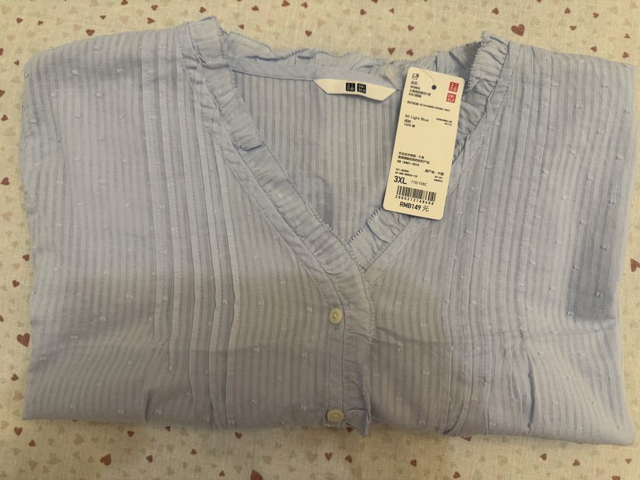 Uniqlo топ лён оригинал