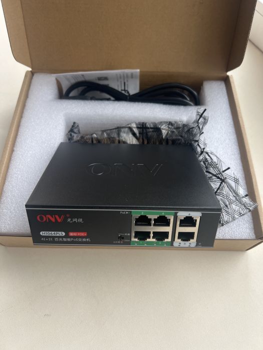 PoE switch, коммутатор